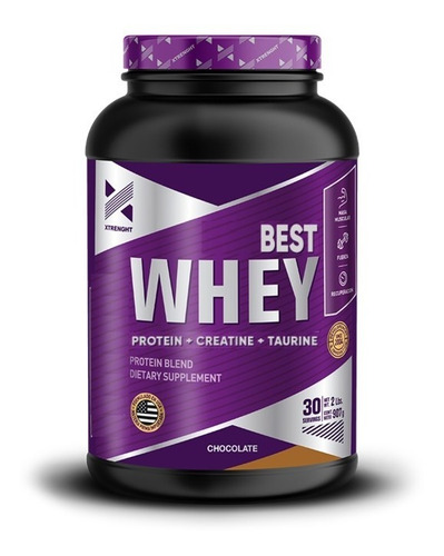 Best Whey Protein 2 Lb Xtrenght Creatina Taurina