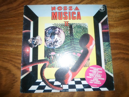 Nossa Musica Ii Roberto Carlos Maria Bethania Simone Vinilo