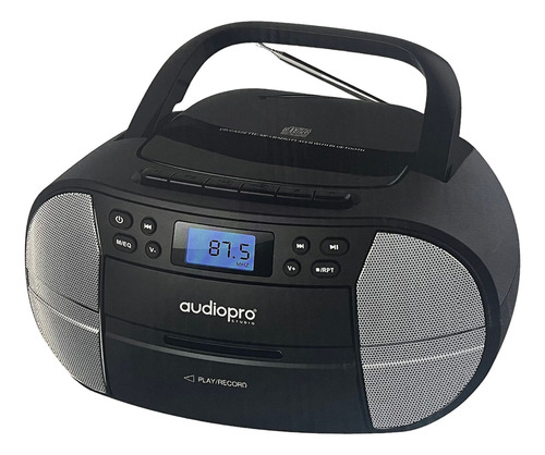 Radio Reproductor Portatil Inalambrico Cassette Bluetooth Cd