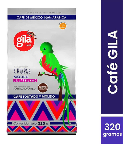 Café Gila Regiones Chiapas 320g