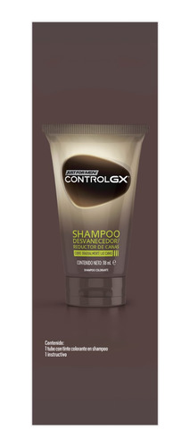 Shampoo Desvanecedor De Canas Just For Men Control Gx 3 Pack