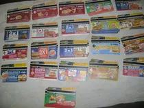 Comprar 21 Tarjetas Subtepass Serie 2 Burger King Mc Donalds Ver