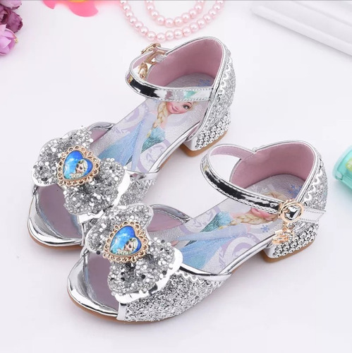 Zapatos Sandalia Niñas Princesa Comoda Cosplay Frozen, Niños