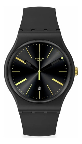 Reloj Swatch So29b403 A Dash Of Yellow  