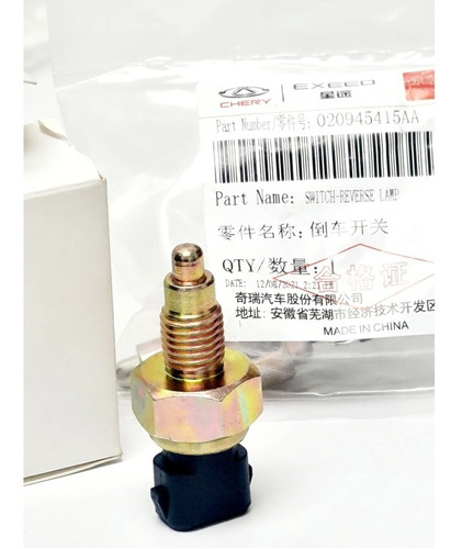 Sensor Valvula Luz Retroceso Arauca Orinoco X1 Tiggo Qq6