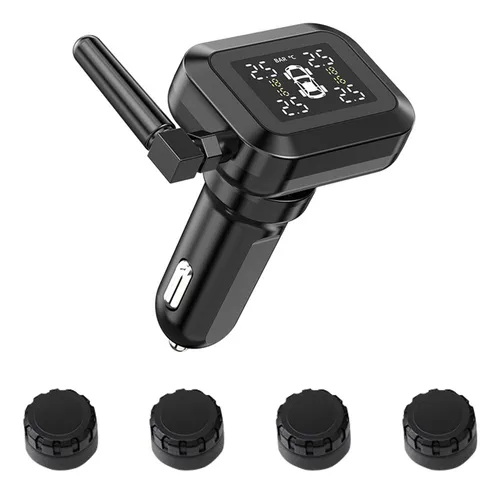 comprar Monitor De Pressão De Pneus De Carro Com 4 Sensores Externos