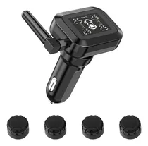 Comprar Monitor De Pressão De Pneus De Carro Com 4 Sensores Externos