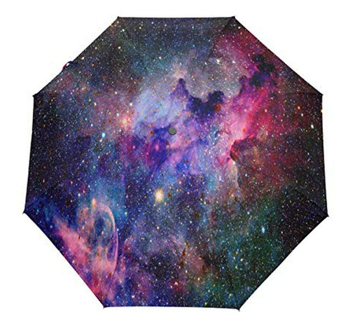Sombrilla O Paraguas - Qmxo Nebula Galaxy Space Folds Auto O