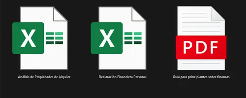 Excel Análisis De Propiedades Y Declaración Financiera