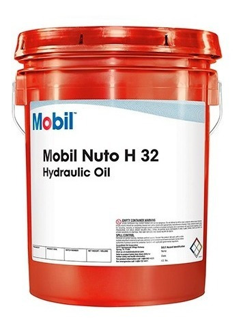 Aceite Hidráulico Mobil Nuto H 32 Balde 19 Litros
