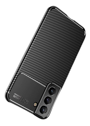 Funda Para Samsung Galaxy S21 Fe Tpu Carbon Case + Mica