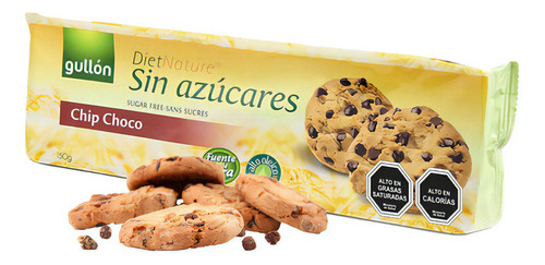 Galletas Gullón Sin Azúcar Chip Choco 150grs