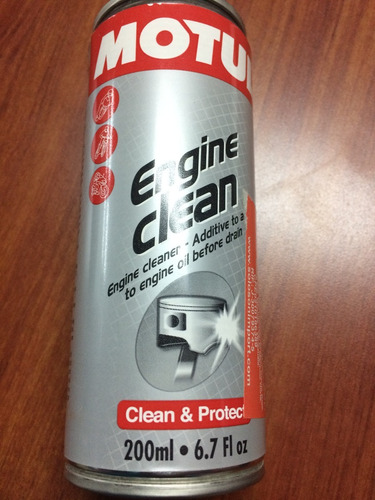 Imagen 2 de 3 de Motul Engine Clean 200ml Limpiador De Motor (10012520)