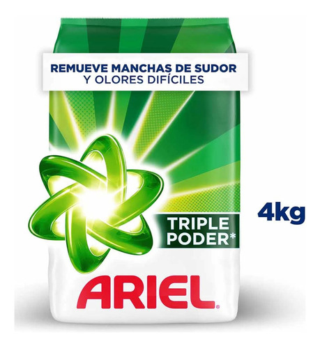 Ariel En Polvo Triple Poder 4kg