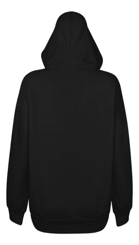 Blusa De Moletom Mizuno Big Logo Feminino Canguru Com Capuz