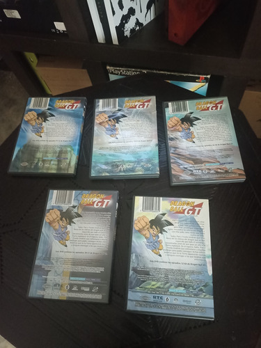 Dvd Dragon Ball Gt Colección 5 Discos Saga Gt Completa (Usado)