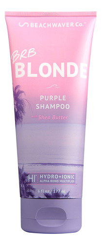 The Beachwaver Co. Champú Morado Rubio Brb, 6 Onzas Líqui.