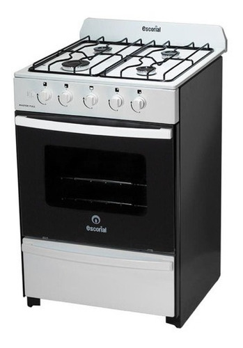 Imagen 3 de 8 de Cocina Escorial Master Multigas 4 Hornallas Puerta Con Visor