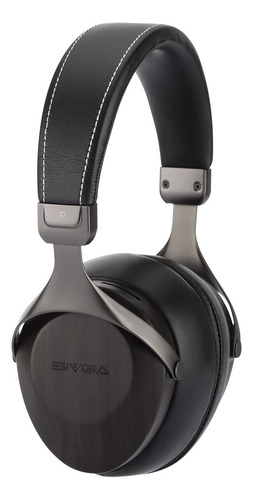 Sivga Sv021 Robin Classic Zebrano - Auriculares De Madera Cerrados Con Cable