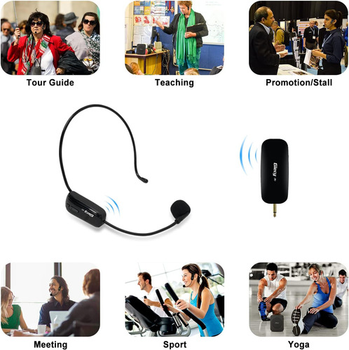 Micrófono Inalámbrico Uhf Sistema De Micrófono Inalámbrico M