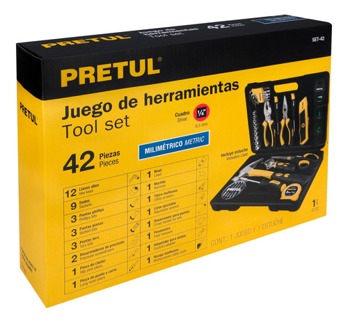Juego De 42 Herramientas + Kit Rotomartillo 1/2 , 20v, 32