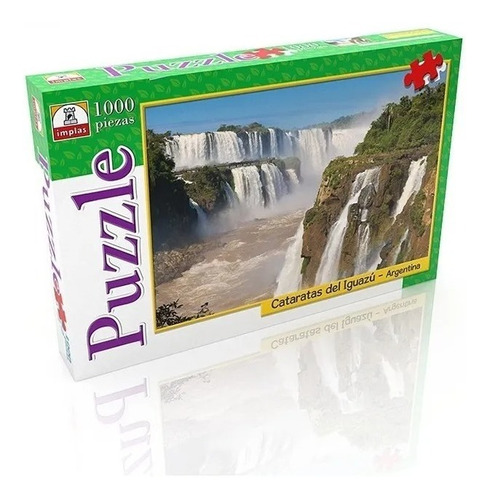 Puzzle 1000 Piezas Cataratas Del Iguazu Implás Casa Valente