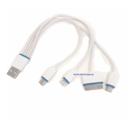 Cabo Carregador 4 Em 1 Dados Para Celular Tablet Usb Oferta