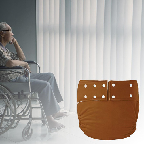 2 Uds Pañales De Tela Para Adultos Lavables Reutilizables.