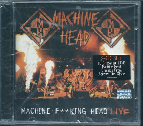 Machine Head Album Machine Fucking Head Live Warner Doble Cd