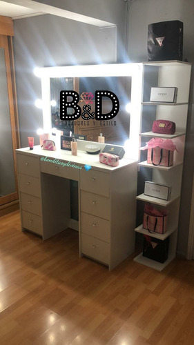 Tocador De Maquillaje + Repisa De Regalo Benditasydivinas | Cuotas sin interés Tocador De Maquillaje + Repisa De Regalo Benditasydivinas | Cuotas sin interés