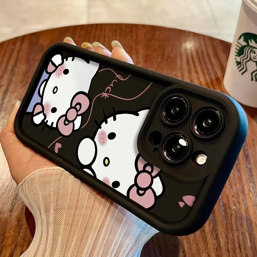 C Funda Original Sanrio Hello Kitty Para Phone 15, 14, 13, 11