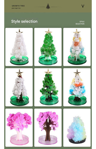 Árbol Mágico, Árbol De Cristal De Juguete Novedoso Denavidad