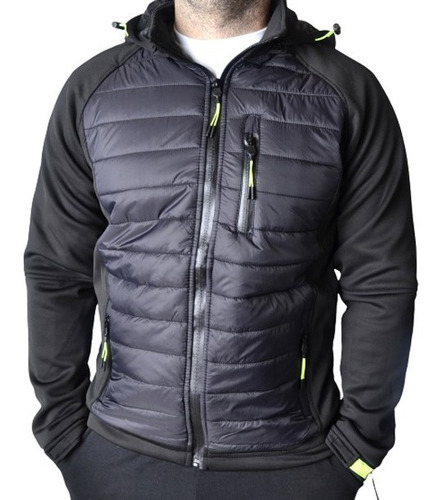 Imagen 8 de 10 de Campera Ultraliviana S/ Pluma Mangas S/ Neopren The Big Shop