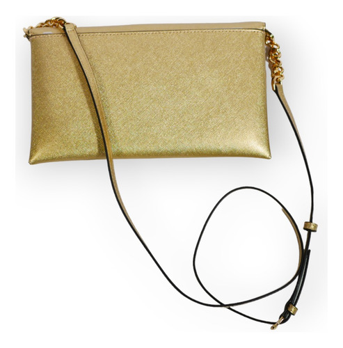 Cartera Michael Kors Envelope Clutch Dorada