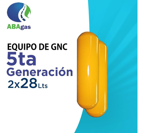 Equipo Gnc 5ta Cilindros Bajo Chasis 2x28 Kangoo, Partner