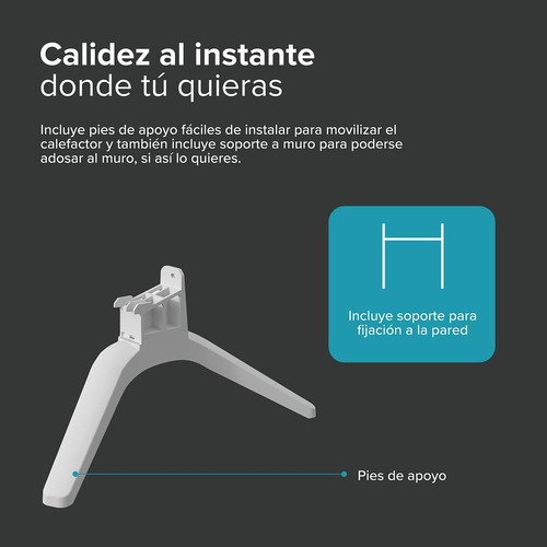 Calefactor Electrico Atlantic New Solius Wifi 1000