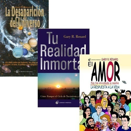 Libro - Pack Gary Renard - Desaparición Universo + Realidad 