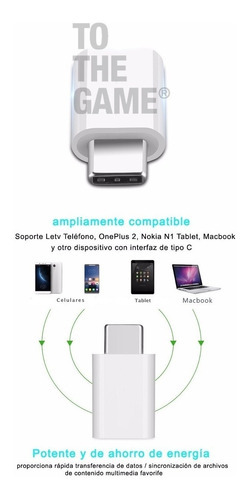 Adaptador Usb-c 3.1 Macho A Micro Usb Hembra