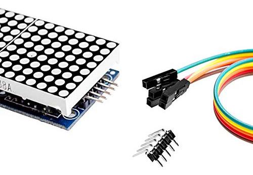 Módulo De Matriz De Puntos Noyito Max7219 Módulo De Pantalla