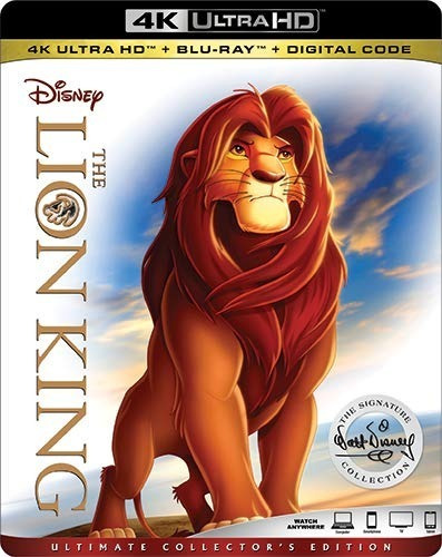 4k Ultra Hd + Blu-ray The Lion King / El Rey Leon (1994)
