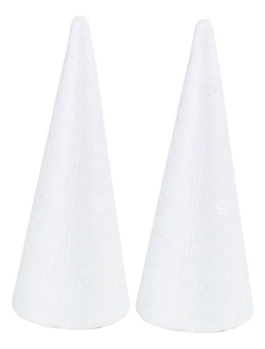 1 Niños Blancos De La Espuma Diy De La Forma Del Cono Que