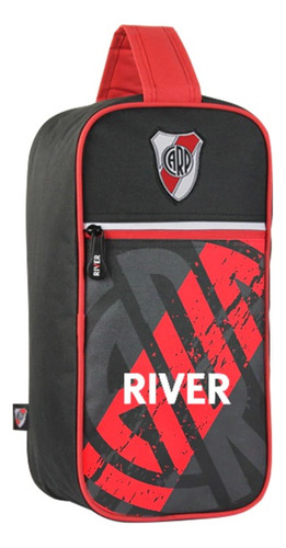 Botinero Futbol River Plate Neceser Bolso Botines Zapatillas