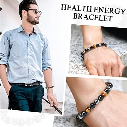 Pulsera De Triple Protección Denchy, Ojo, Obsidiana Negra Y