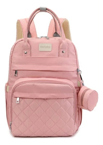  Morral Pañalera De Lujo Con Monedero Y Cambiador Para Bebe