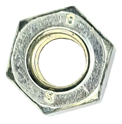 Imagem 1 de 4 de Porca Sextavada 10 Mm Ma 8.8 Chave 16 Mm Aço Gnv Mecanica