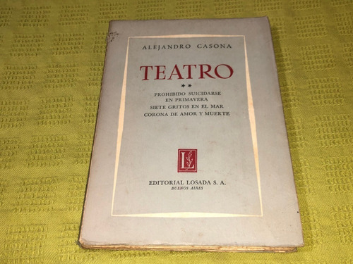 Teatro Ii - Alejandro Casona - Losada