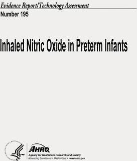 Libro Inhaled Nitric Oxide In Preterm Infants : Evidence ...