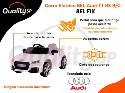 Carro Elétrico Infantil Audi Tt Rs