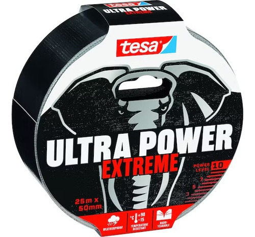 Tesa® Cinta De Reparación Ultra Power Extreme 10mx50mm