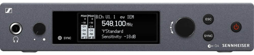 Sistema De Monitoramento S/ Fio Sennheiser Ew Iem G4 Twin A1